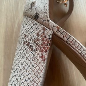 Kelly and Katie snake sandals 3 inch